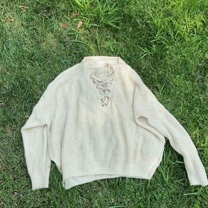 Beige sweater